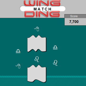Very creative desktop matching game for Excel. Very creative desktop matching game for Excel. - Techronology